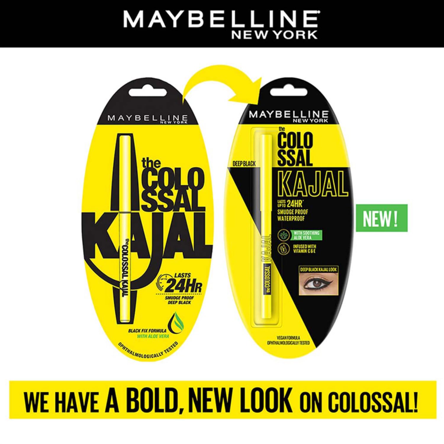 Maybelline New York Kajal, Black, Matte Finish - View 5 of 5