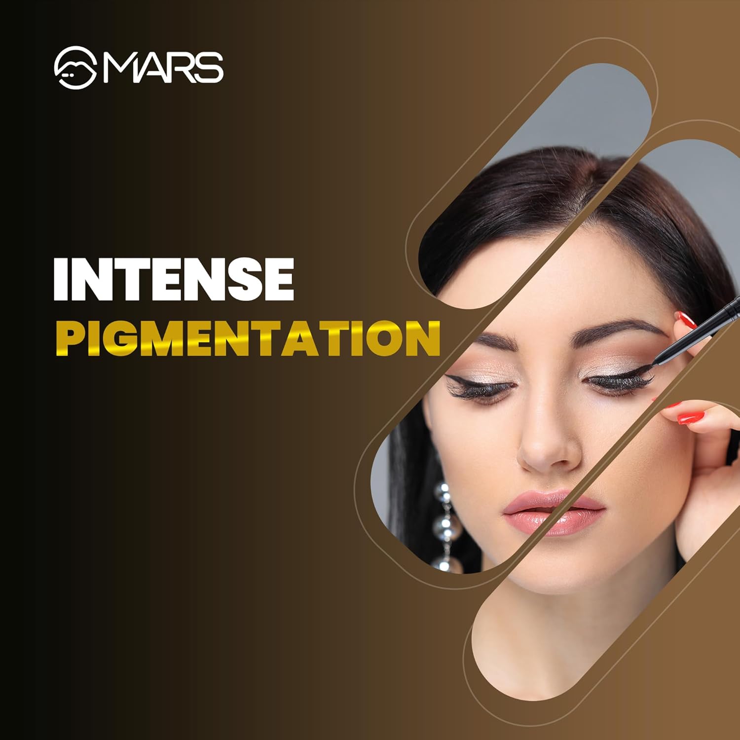 MARS Kohl of Fame Up to 12 Hours Stay Retractable Kajal | Smudgeproof and Waterproof | Long Lasting (0.35g) (White) - View 2 of 5