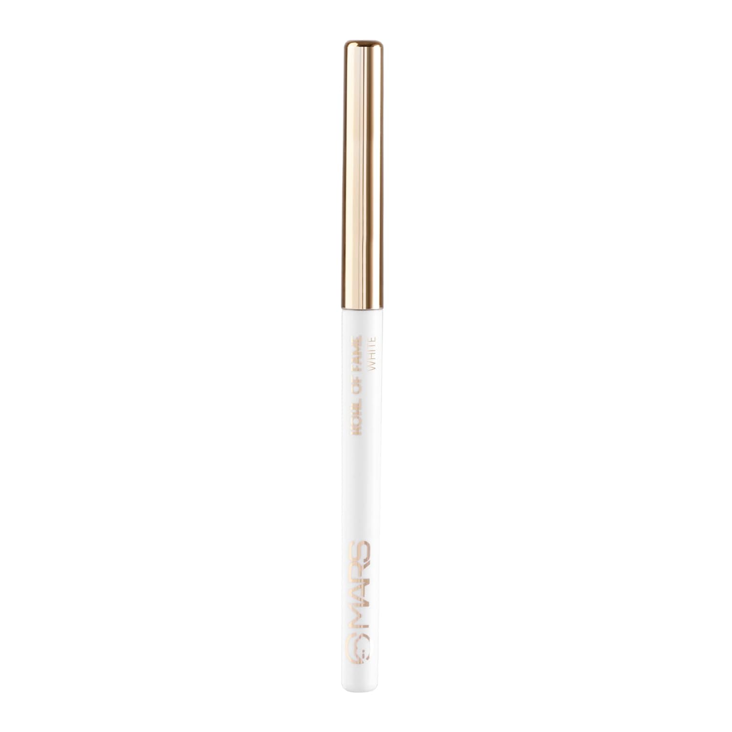 MARS Kohl of Fame Up to 12 Hours Stay Retractable Kajal | Smudgeproof and Waterproof | Long Lasting (0.35g) (White) - View 5 of 5