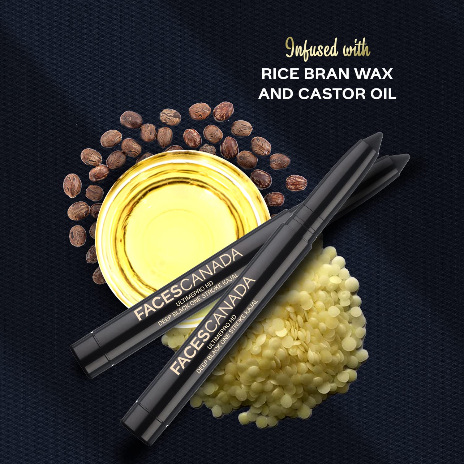 Faces Canada UltimePro HD Deep Black One Stroke Kajal 1.4g - View 5 of 6