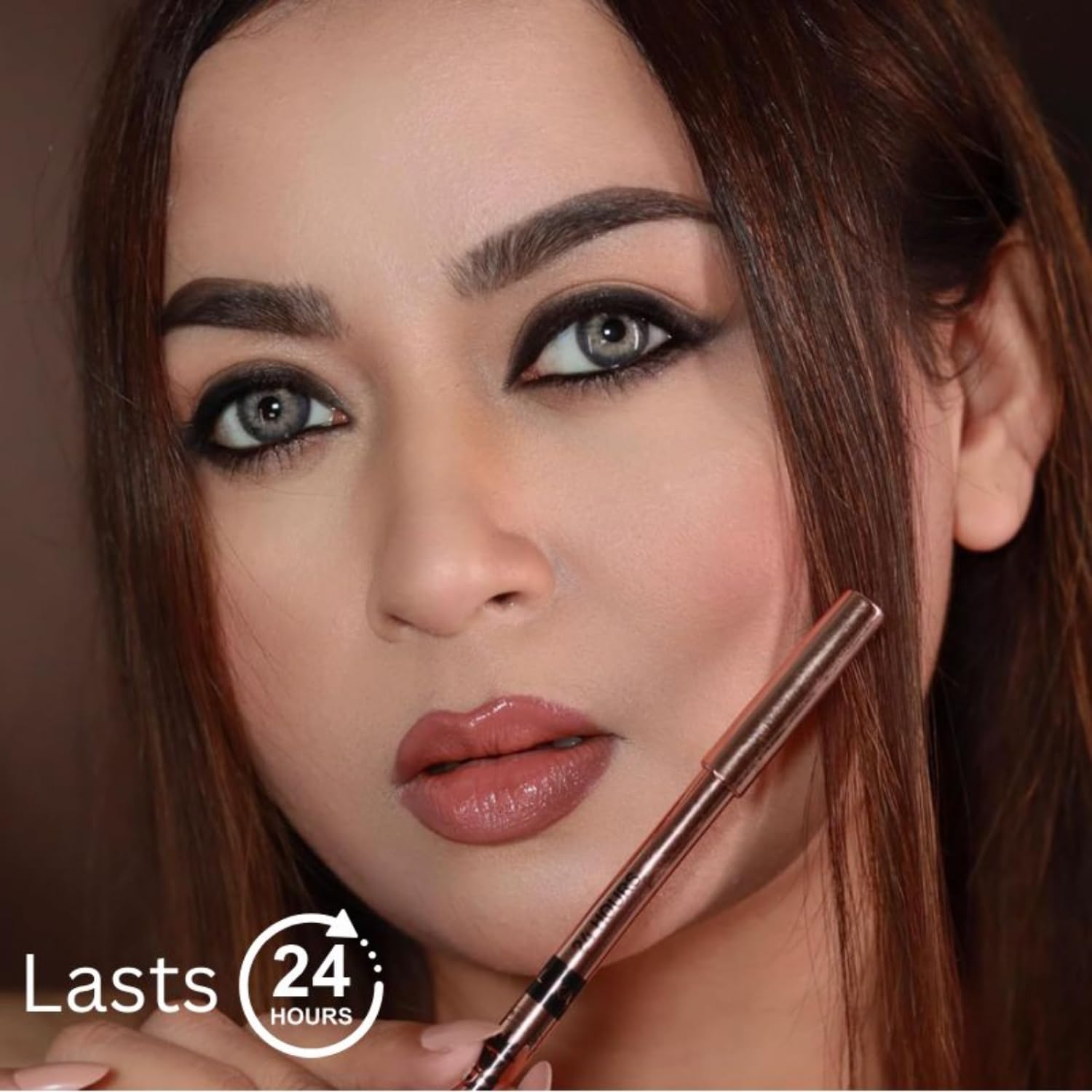 BOBI 24-Hour Kajal with Sharpener | Long-Lasting, Smudge-Proof, Matte Finish, Waterproof, Intense Black Bold Look Kohl Pencil | No Fade Texture | Deep Pigment for Eye Makeup | Infused with Vitamin E | 1.5g - View 4 of 7