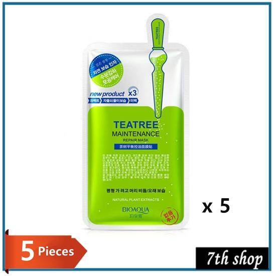 Bioaqua Tea Tree Reservoir oil control & refreshing masks (skincare facial / face sheet mask)(from malaysia) - View 4 of 4