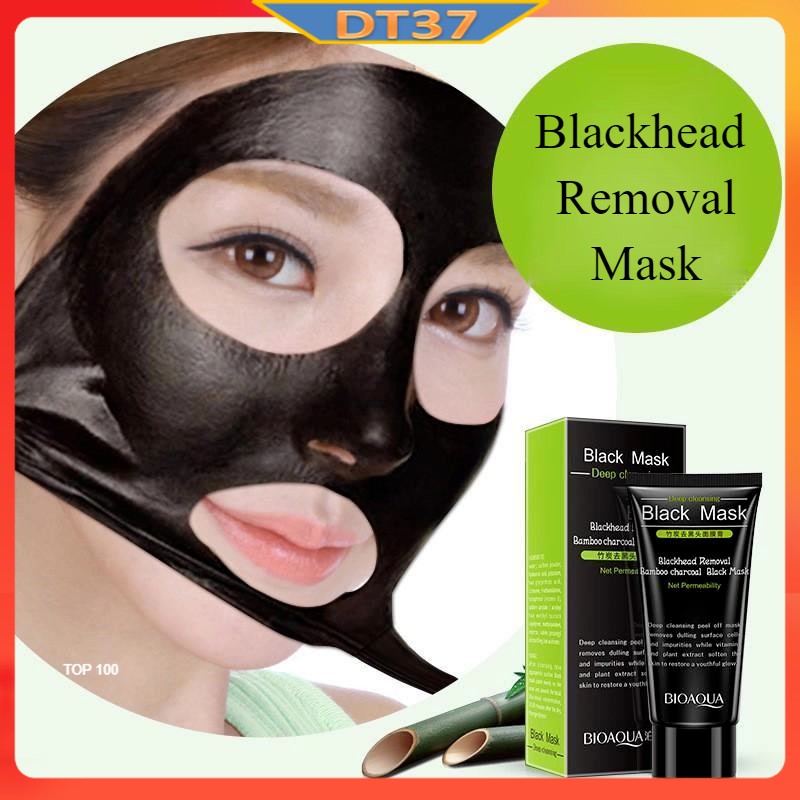 DT37 Bioaqua Images Venzen Blackhead Remover Black Mud Nose Facial Skincare Mask-Sadoer B.Head 60g(FROM MALAYSIA) - View 4 of 4