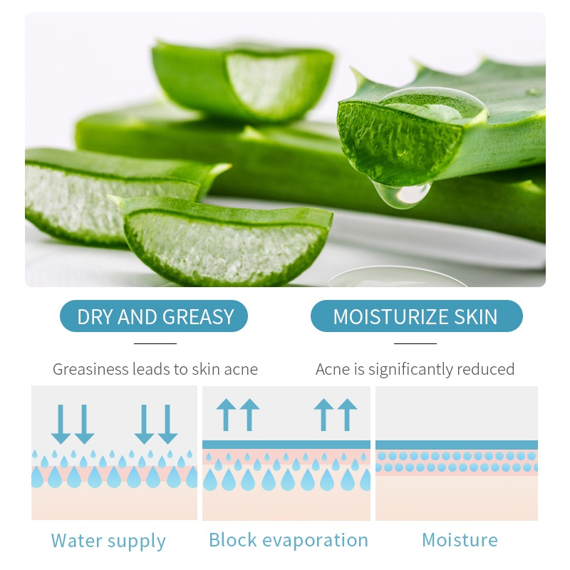 ROREC SADOER Aloe Vera Moisturizing Face Cream Hydrating Moisturizing Cream 140g - View 2 of 3
