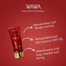WAWA Perfect Brightening Sunscreen SPF50+ | All Skin Types Hydrating UV Protection Sunblock - View 2 of 3