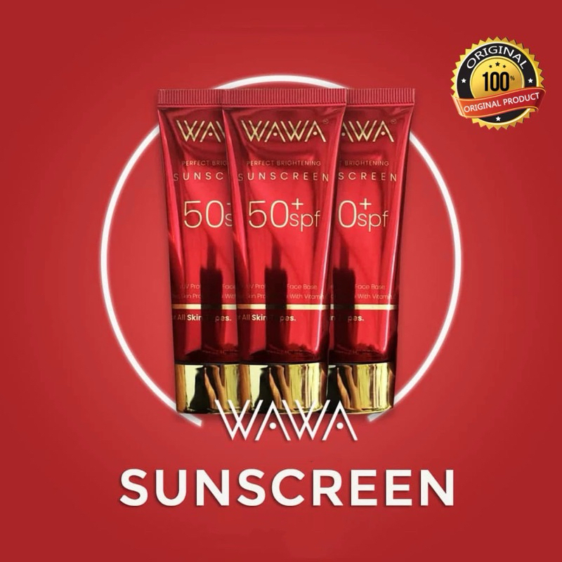 WAWA Perfect Brightening Sunscreen SPF50+ | All Skin Types Hydrating UV Protection Sunblock - View 3 of 3