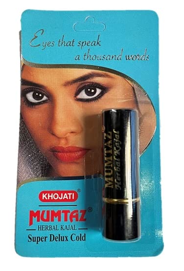 Cooling Kajal, Cool Kajal, Insta Cool Kajal,long lasting kajal, Black, Matte Finish, Premium natural Cooling Kajal, Dark black Cool and refreshing Kajal, Smudge Proof, Waterproof and long lasting kajal, Black Kajal, Super Delux Cold Kajal - View 2 of 4
