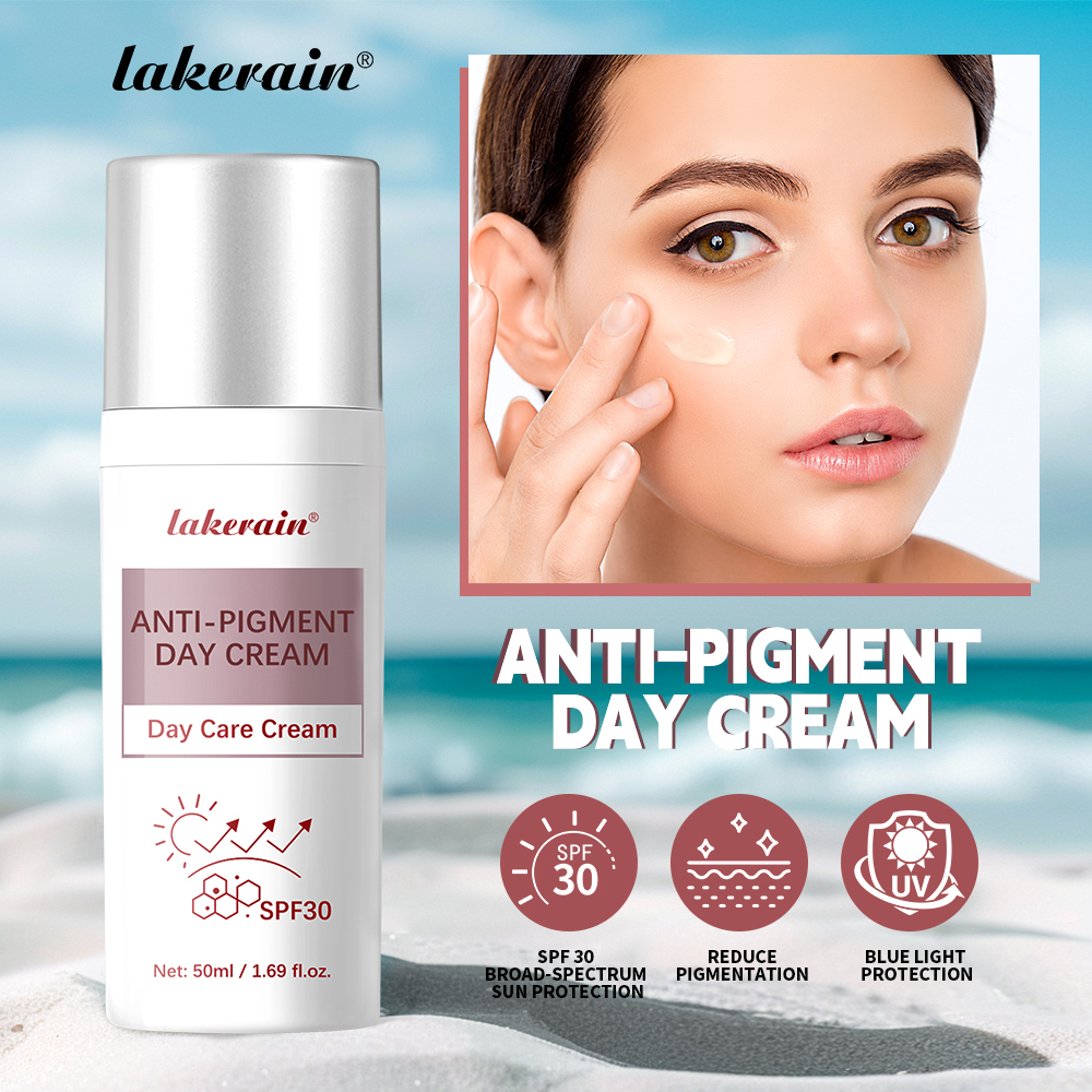  Lakerain SPF 30 Brightening Day Cream - Reduces Pigment, Wrinkles & Spots, 50ml Lakerain SPF 30 Krim Siang Mencerahkan - View 2 of 3