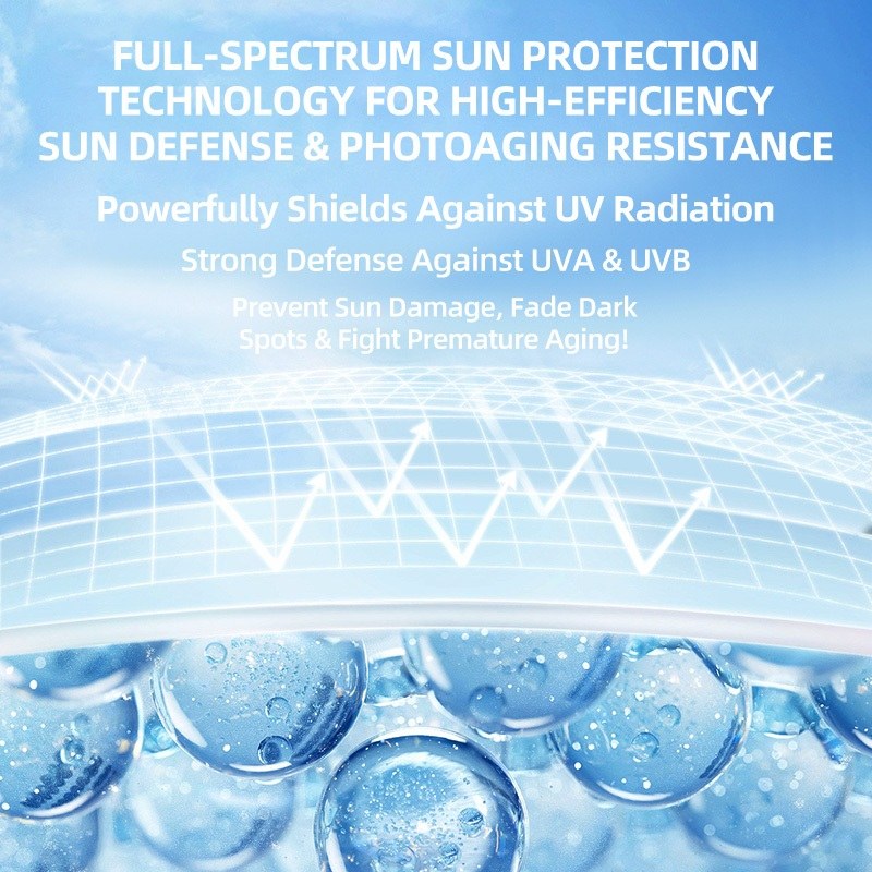 RSMHRQ SKIN DEFENSE SHIELD, STAY PROTECTED FROM SUN DAMAGE WHITENING SUNSCREEN SPF50+ - View 3 of 3