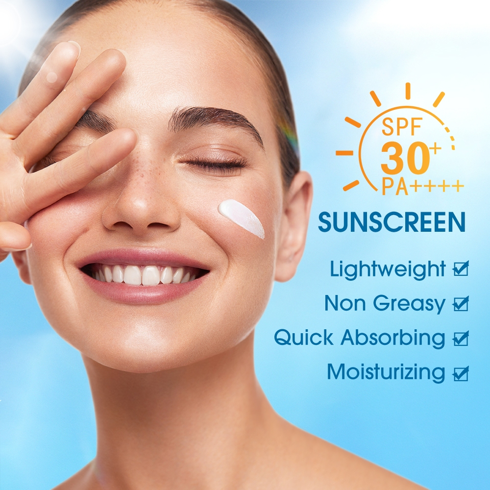 O.TWO.O Sunscreen SPF30 PA++++ Refreshing Oil-Free Formula UV Sun Protection For Face Brightening Sunblock 30ML - View 3 of 3