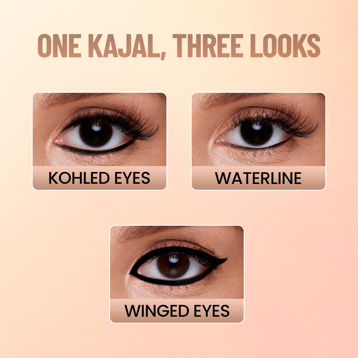 SWISS BEAUTY You & Eye Power Black Pencil Kajal | Waterproof & Smudge-Proof | 24 Hour Stay | Matte Finish Black Kajal | 0.30gm - View 2 of 6