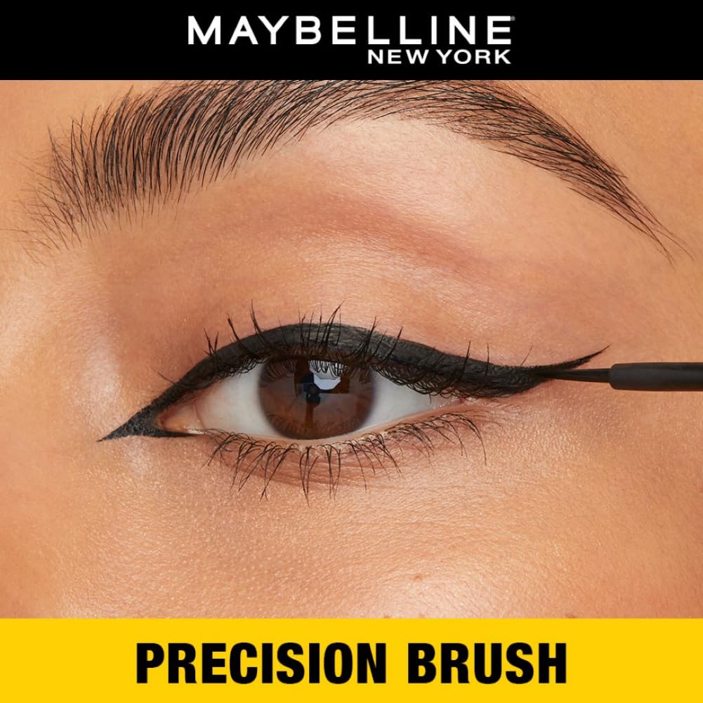 Maybelline New York Colossal Bold Liner - Black, smudge-proof and water-proof Long-lasting eyeliner. Maybelline New York Colossal Bold and dark eyeliner is for everyday use | 3ml - View 2 of 5