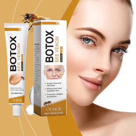 New Ouhoe Bee Venom Facial Care Cream - Gentle, Hydrating, Moisturizing, Brightens Skin, Delicate, Rejuvenates Skin, Softens Skin - View 2 of 2