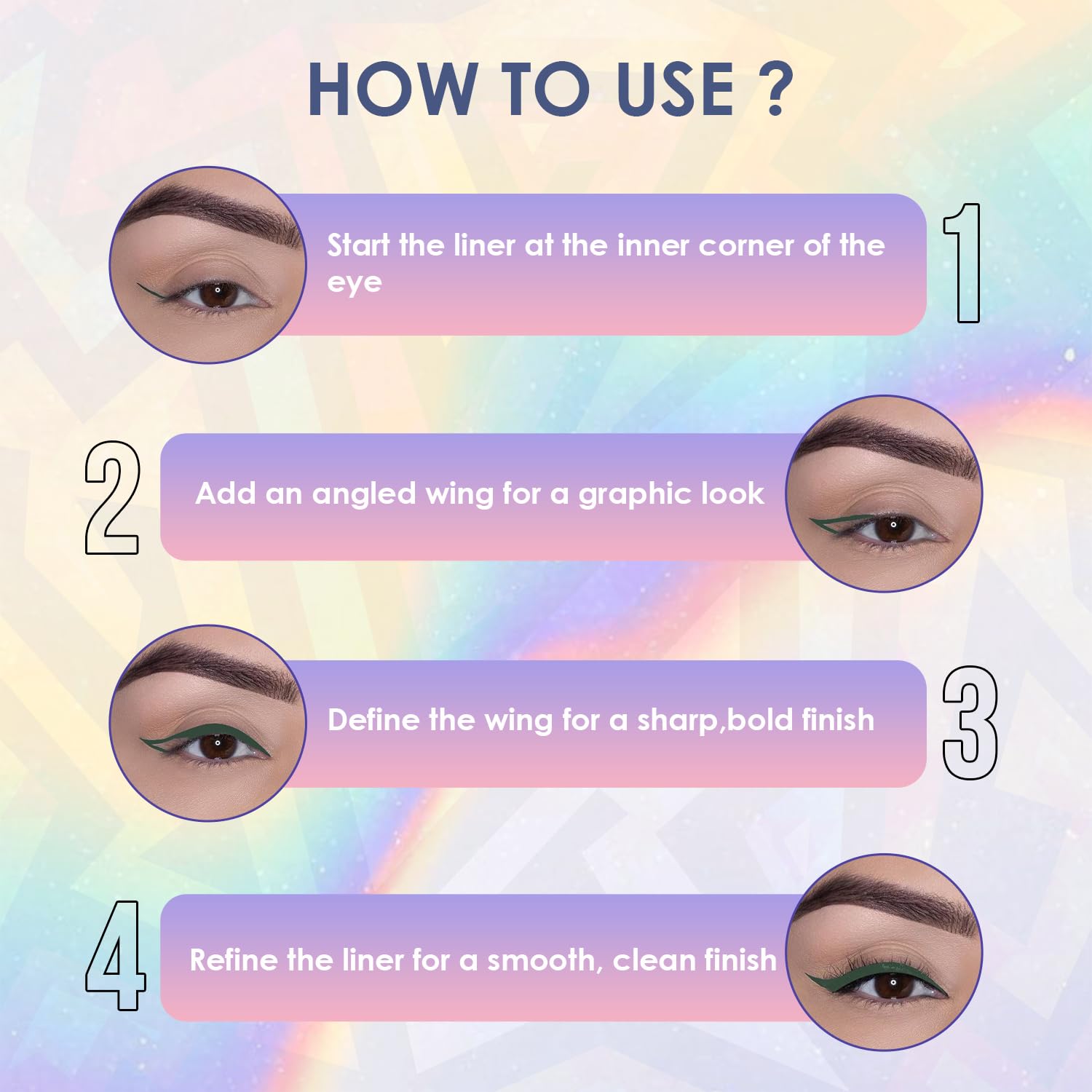 Glam21 Eye Poppers Matte Eyeliner |Smudge Proof and Waterproof Formula | Pen Style Design | Bold & vibrant Shades | High Pigment up to 12 hours | Cloud Nine-0.5gm - View 3 of 7