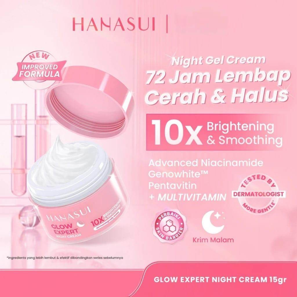 Hanasui Glow Expert Night Cream (15g)(FROM MALAYSIA) - View 3 of 4