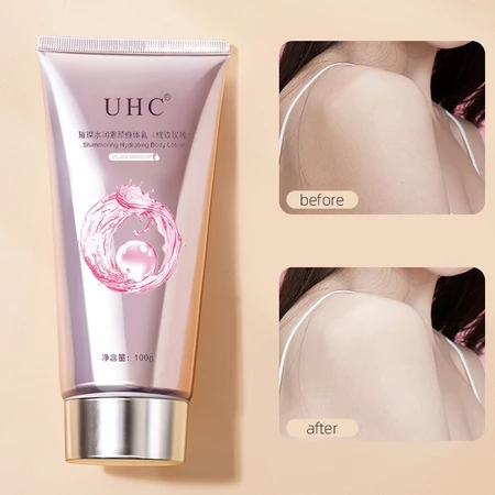 UHC Body Whitening Cream 100g Brightening Body Lotion Vitamin C Hydrating Moisturizer Skin Tone Even Anti Dark Spots Smooth Soft Skin Daily Use - View 2 of 3
