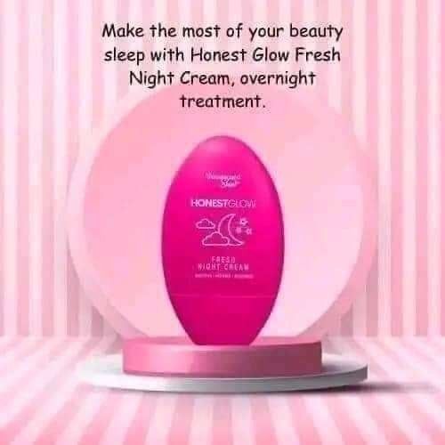 honest glow fresh night cream 50grams(FROM MALAYSIA) - View 2 of 4
