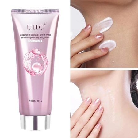 UHC Body Whitening Cream 100g Brightening Body Lotion Vitamin C Hydrating Moisturizer Skin Tone Even Anti Dark Spots Smooth Soft Skin Daily Use - View 3 of 3