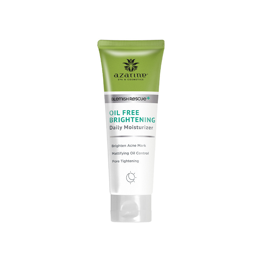 AZARINE Oil Free Brightening Daily Moisturizer 40ml Lightweight Face Cream for Oily and Combination Skin, Hydrating Oil-Free Formula, Brightening Skin Tone, Non-Greasy Daily Moisturizer, Smooth Fresh Radiant Complexion Skincare Use - View 3 of 3