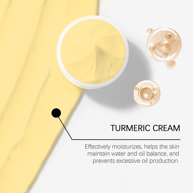 Turmeric Night Face Cream – Brighten Dark Spots, Nourish & Anti-Wrinkle 50g Moisturizer, All Skin Types-2 Pcs(FROM MALAYSIA) - View 2 of 4