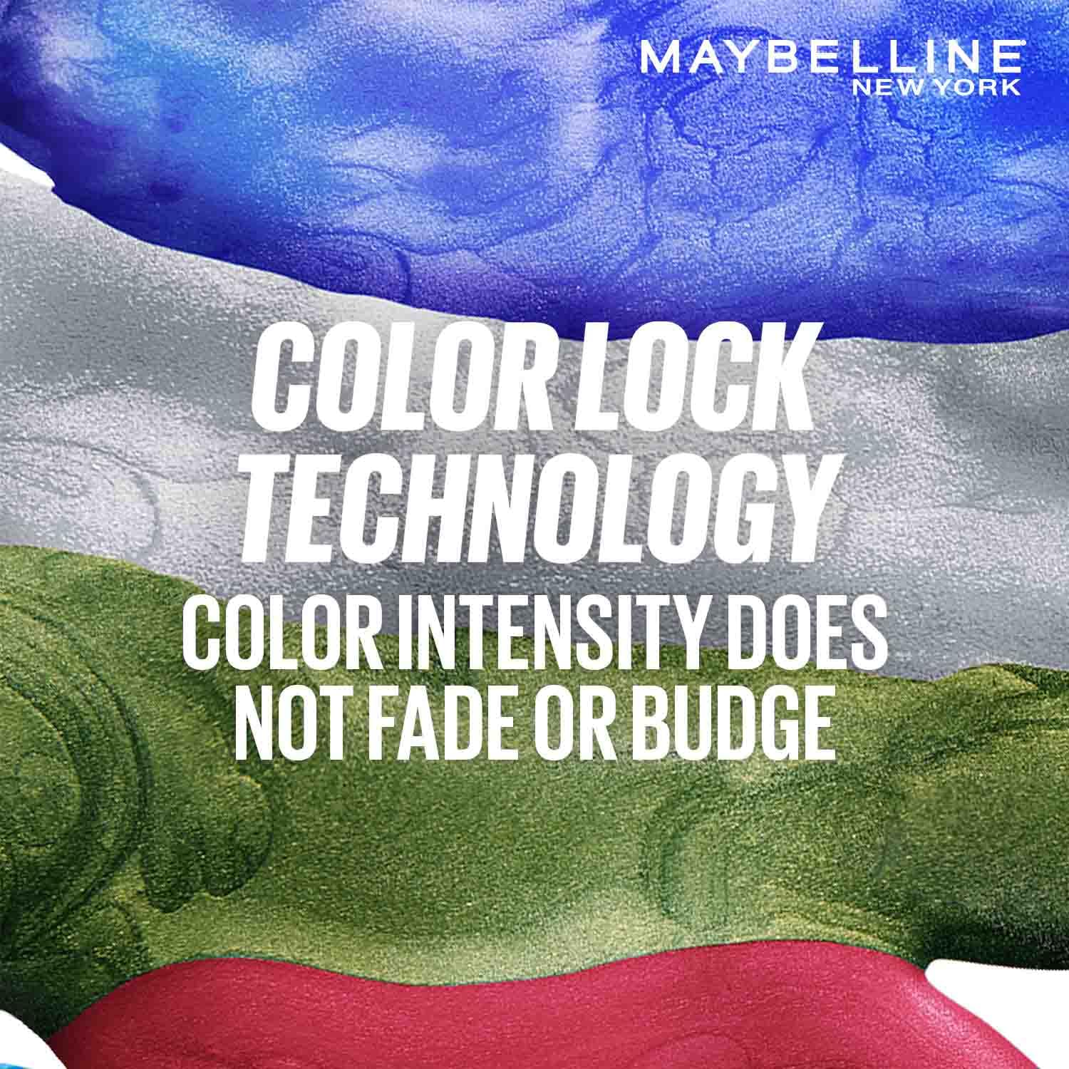Maybelline New York Tattoo Play Metallic Silver Liquid Eyeliner - Longwear Waterproof Eyeliner - Metallic Finish, Spark, 2.1ml - View 4 of 6