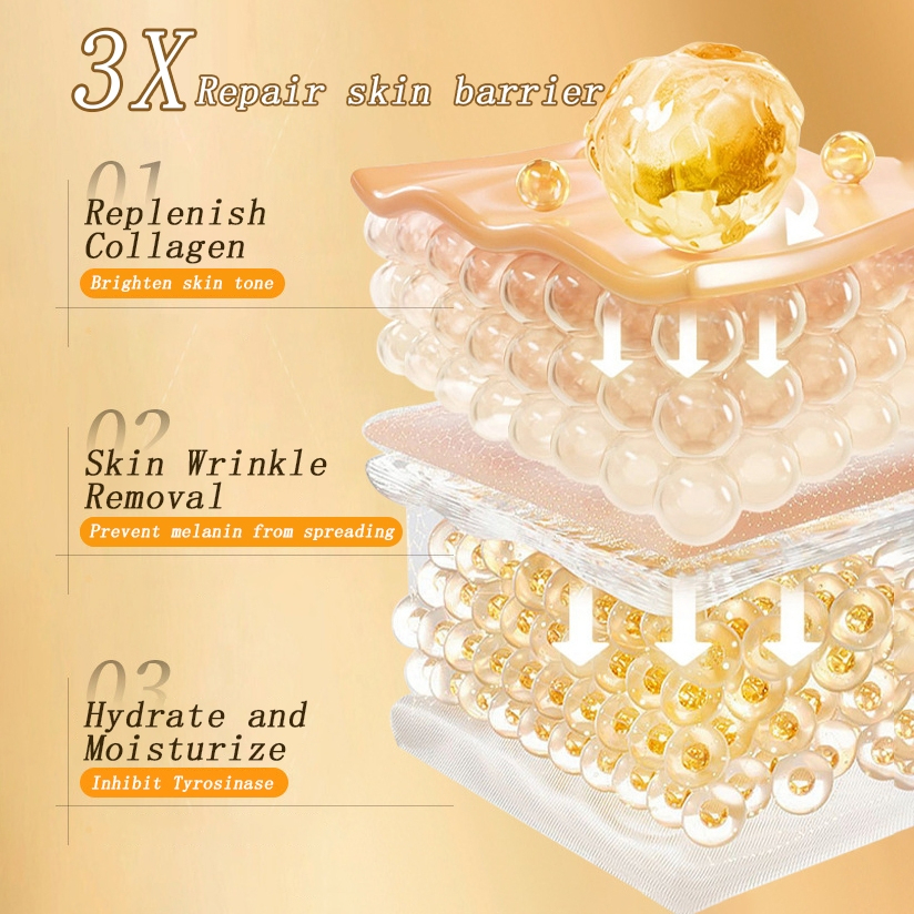 Recombinant Collagen Face Cream Lifting Firming Anti Wrinkle Hydrating Moisturizer Fine Line Repair Anti Aging Skin Care Deep Nourishing Smoothing Elasticity Boosting Radiant Youthful Glow Daily Use - View 3 of 3