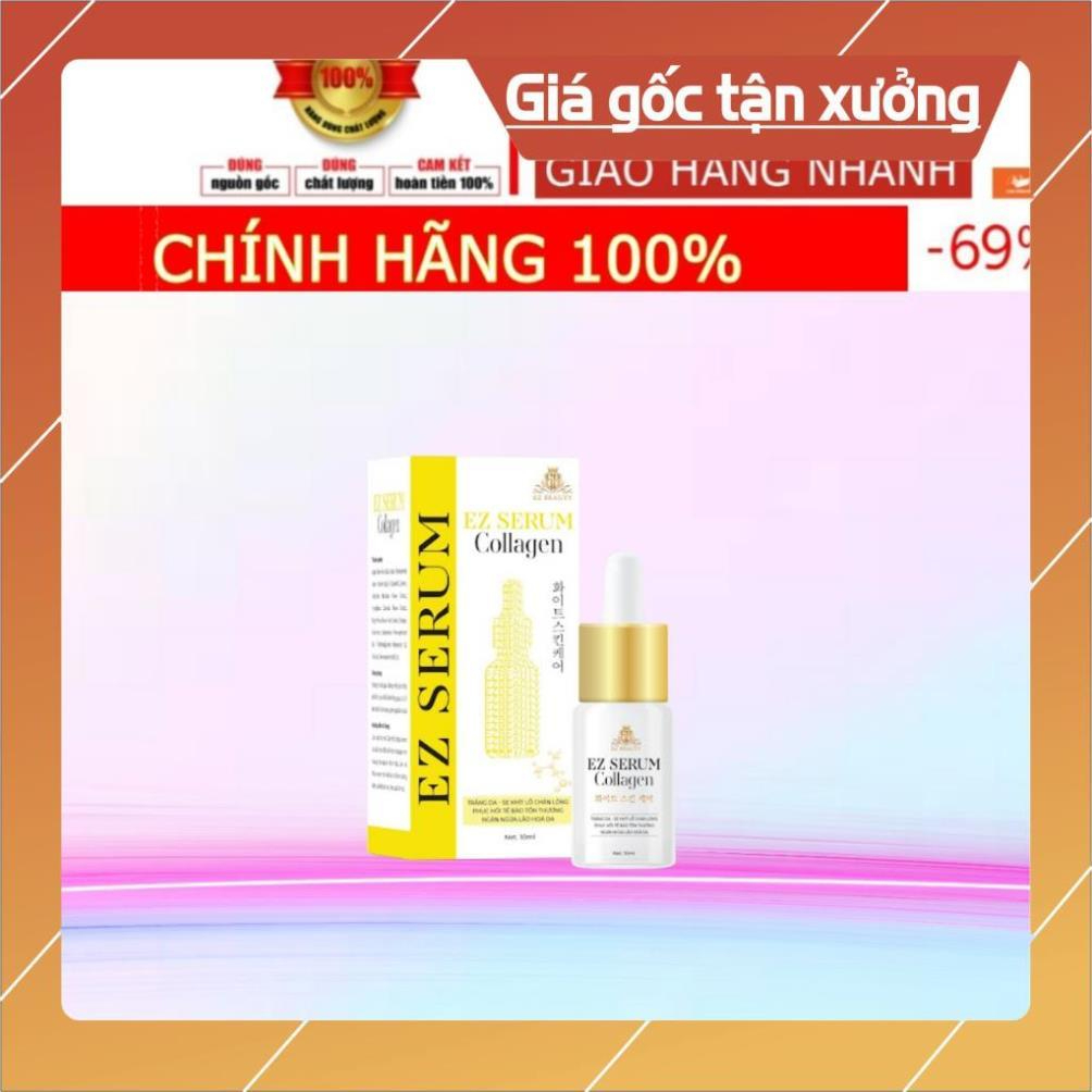 EZ Collagen Serum – Skin Brightening & Pore Tightening Advanced Hydrating Anti-Aging Facial Serum for Smooth, Radiant and Refined Skin (Genuine Formula) - View 3 of 3