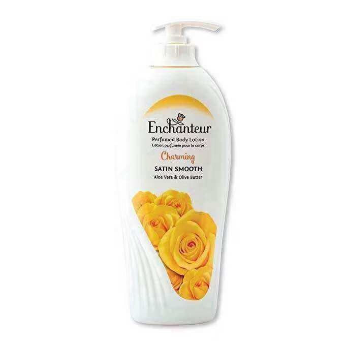 ENCHANTEUR white Perfumed Body Lotion 500ML - Body Moisturizer - Body Cream - Dry Skin FOR ALL SKIN TYPES-Yellow(FROM MALAYSIA) - View 3 of 3