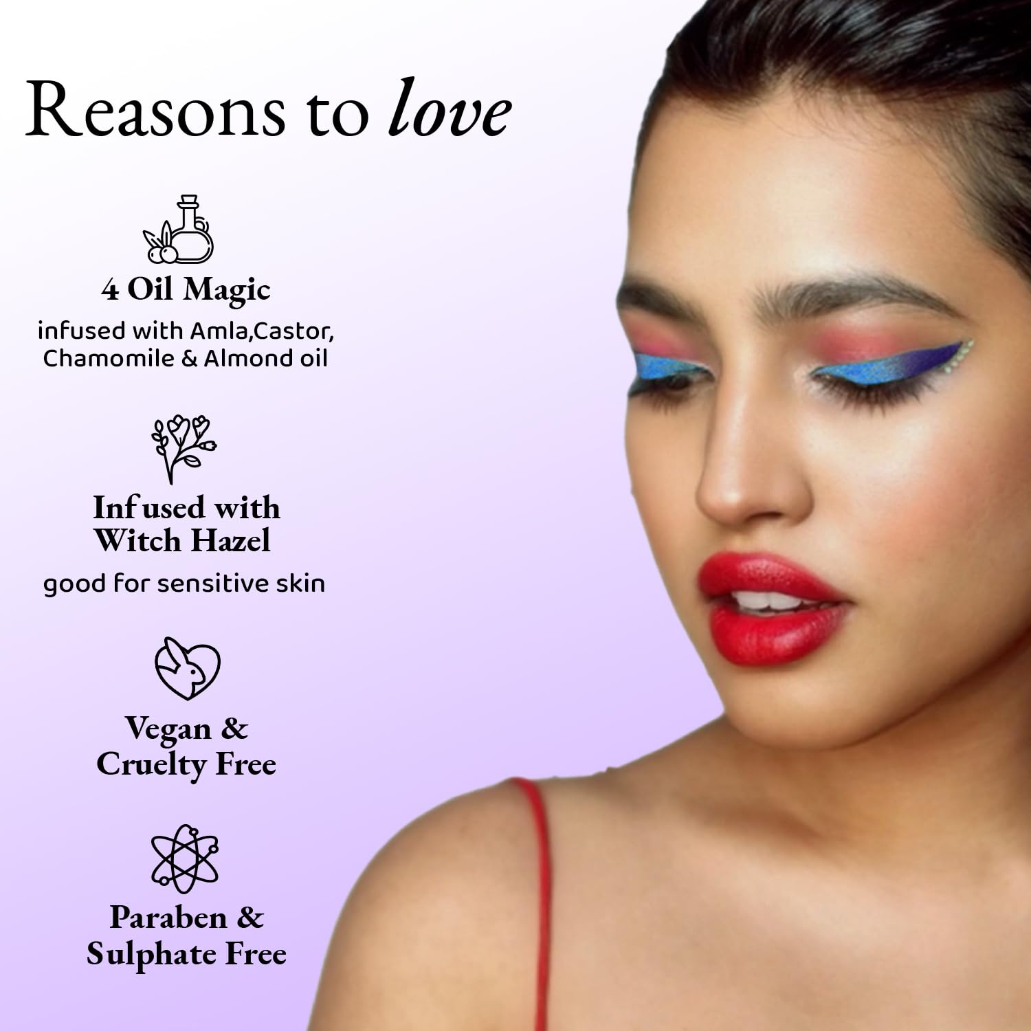 Elitty Eyeliner 4g - Jade Jive With Ombre Shimmery Finish | Long Lasting, Waterproof, Smudge Proof Liquid Eyeliner | Quick Drying Formula With Monochrome Effect - Shade (Purple Blue) - View 3 of 5