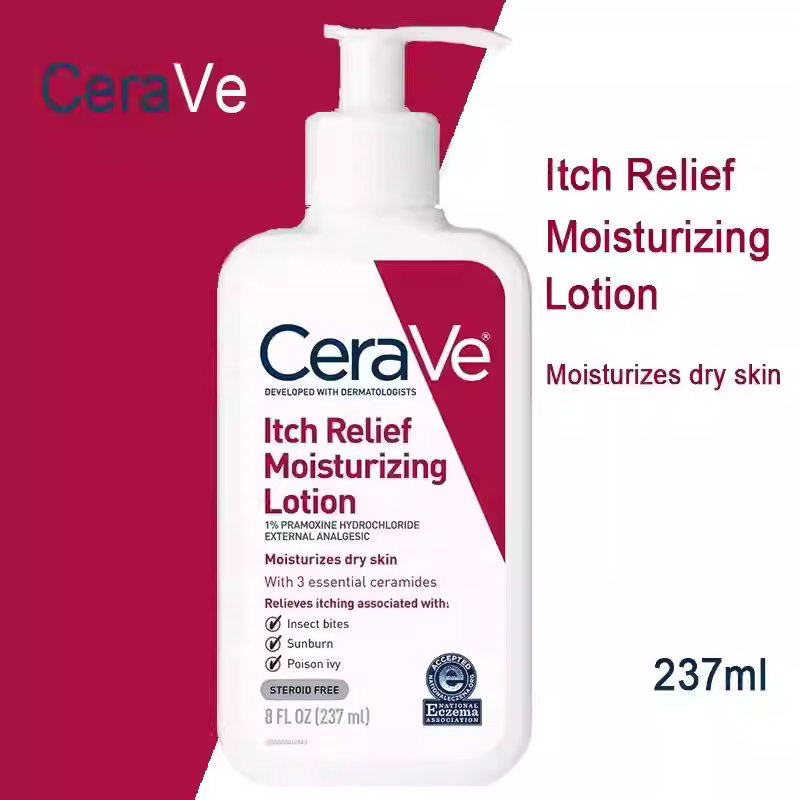 CeraVe Anti-Itch Body Lotion | Instant Relief for Dry, Itchy Skin 237ml(FROM MALAYSIA) - View 2 of 3