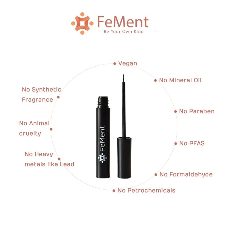 Clean Beauty Aqua Eye Liner, Intense Pigment, Long Lasting, Clean & Lightweight, Water & Smudge Resistant (Mysterious (BLACK)) - View 6 of 7