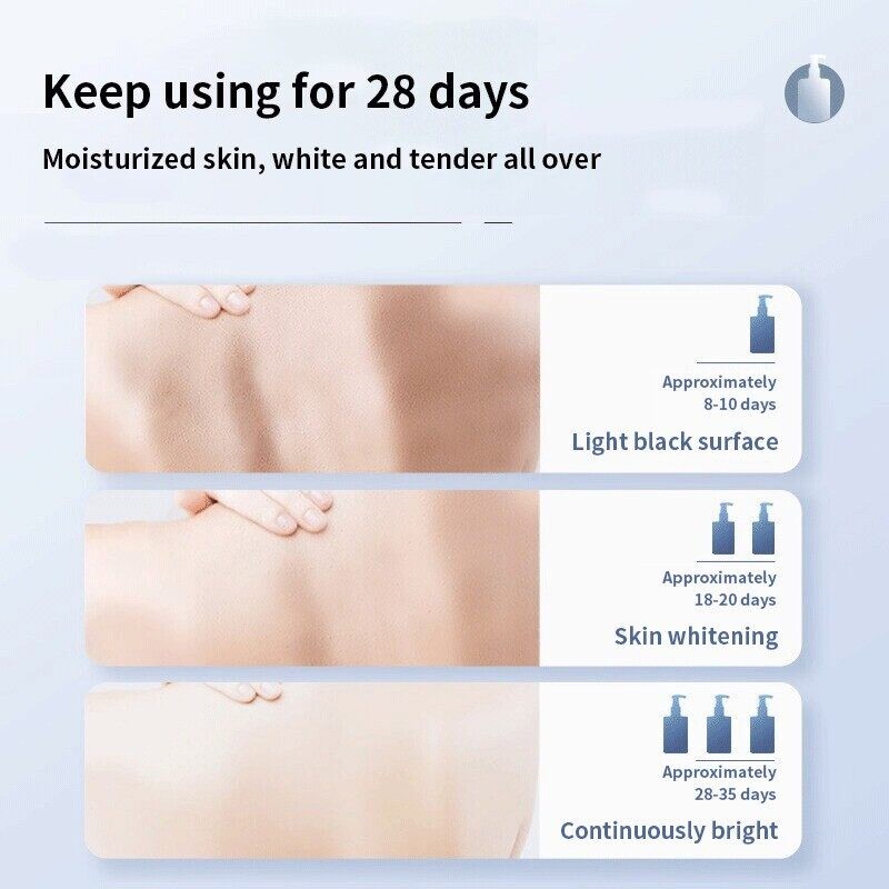 EMAZE - Vaseline Body Lotion 400ml, Original Vaseline Healthy Even Tone with Vitamin B3 and SPF 10 Non-greasy Lotion, Vaseline Healthy Even Tone Whiten Lotion-VS-WHITE(FROM MALAYSIA) - View 2 of 3