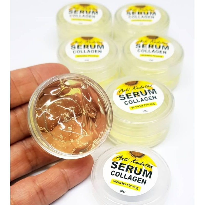 Collagen Serum 10g – Anti-Wrinkle, Pore Care & Skin Whitening Essence for Soothing, Firming, Anti-Aging and Radiant Skin Renewal Treatment - View 2 of 3