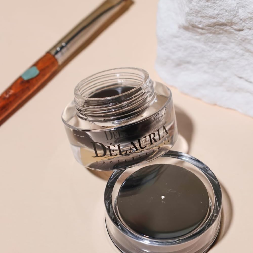 Professional Gel Eyeliner – 5.5g | Intense Glossy Finish Long-lasting Waterproof Smudge-proof | Precision Application Travel-Friendly Safe for Sensitive Eyes - View 2 of 7
