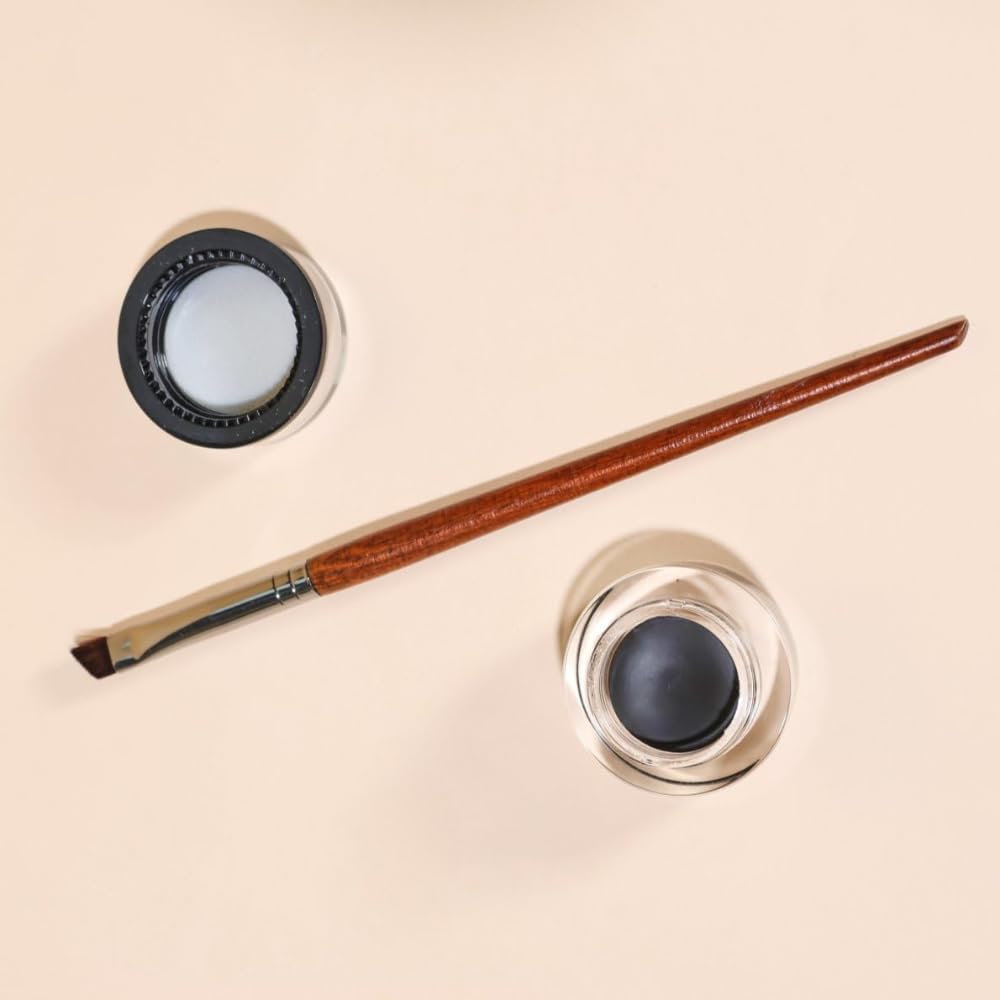 Professional Gel Eyeliner – 5.5g | Intense Glossy Finish Long-lasting Waterproof Smudge-proof | Precision Application Travel-Friendly Safe for Sensitive Eyes - View 3 of 7
