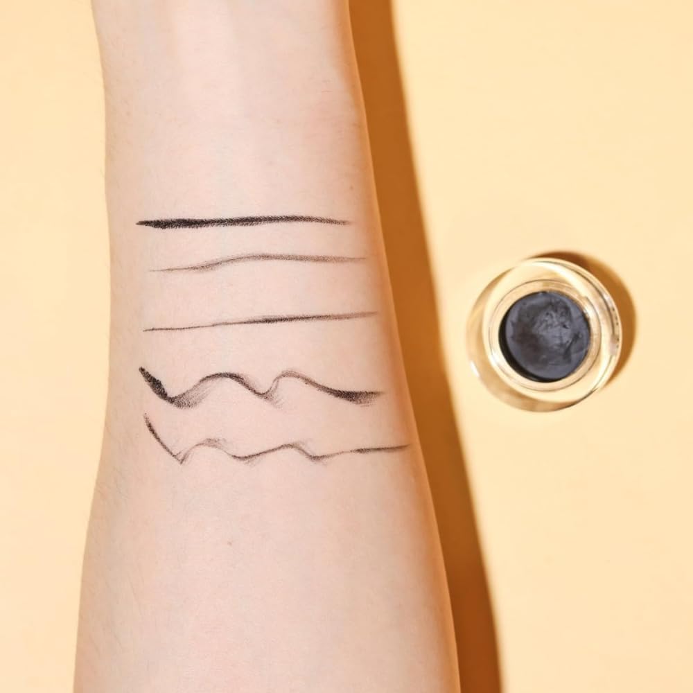 Professional Gel Eyeliner – 5.5g | Intense Glossy Finish Long-lasting Waterproof Smudge-proof | Precision Application Travel-Friendly Safe for Sensitive Eyes - View 5 of 7