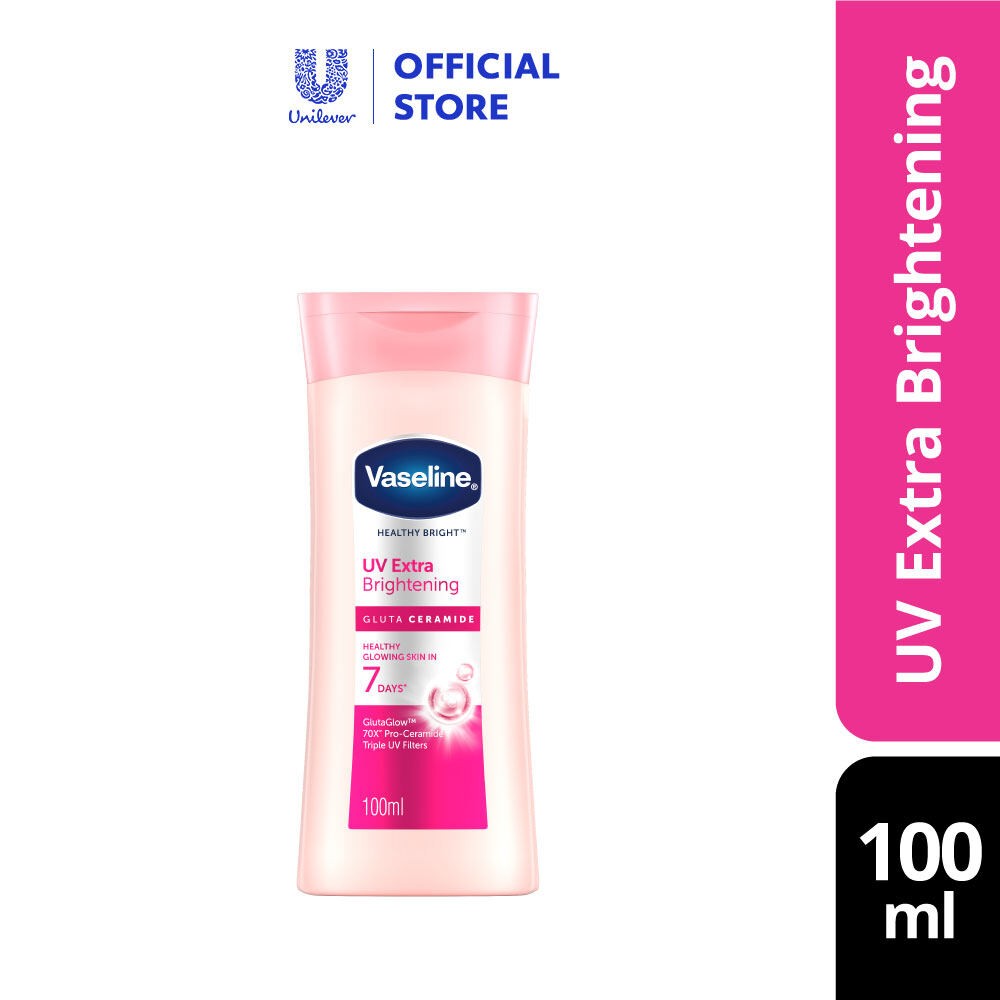 Vaseline Healthy Bright Body Lotion UV Brightening 100ml(FROM MALAYSIA) - View 4 of 4