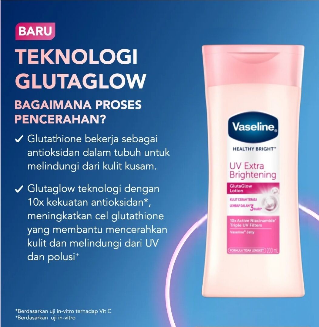 Vaseline UV Extra Brightening Body Lotion 200mL(FROM MALAYSIA) - View 3 of 4