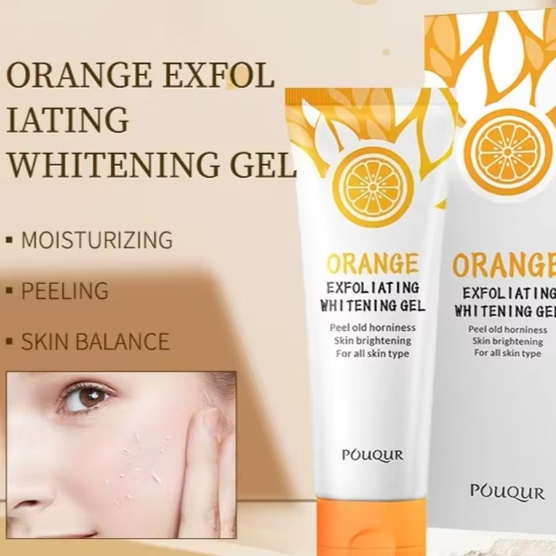 Orange Exfoliating Gel 50g – Gentle Dead Skin & Dark Spot Remover Brightening Peeling Gel for Smooth, Radiant, Hydrated Korean Skin Care - View 2 of 3