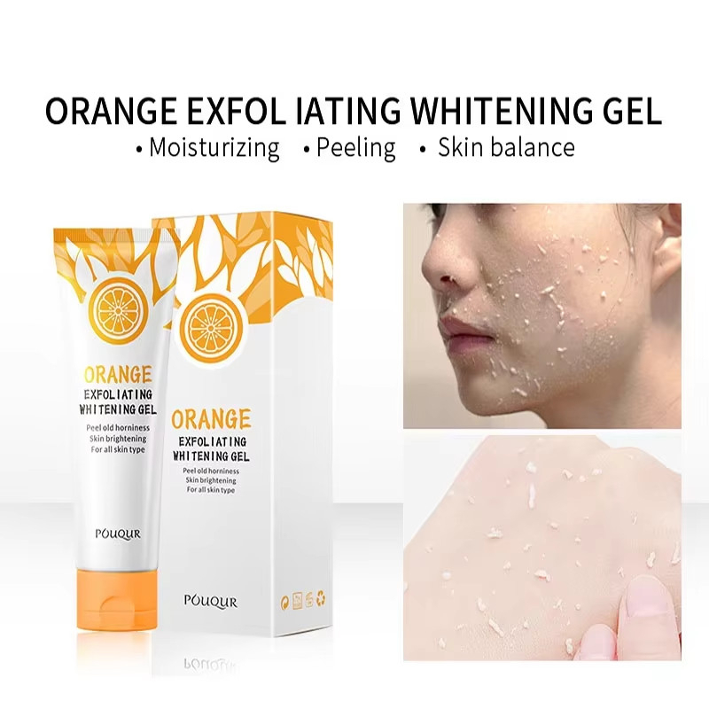 Orange Exfoliating Gel 50g – Gentle Dead Skin & Dark Spot Remover Brightening Peeling Gel for Smooth, Radiant, Hydrated Korean Skin Care - View 3 of 3