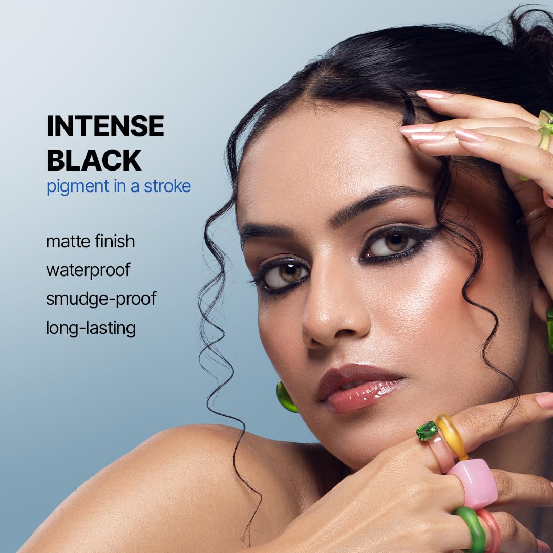 Sotrue Dark Spell Liquid Eye Liner, Black, Long Lasting Matte Waterproof Liner - Quick Drying Smudge Proof,Fine Tip For Precise Smooth Application, Transfer Proof Eye Makeup for 24 hrs, 1.5ml - View 4 of 4