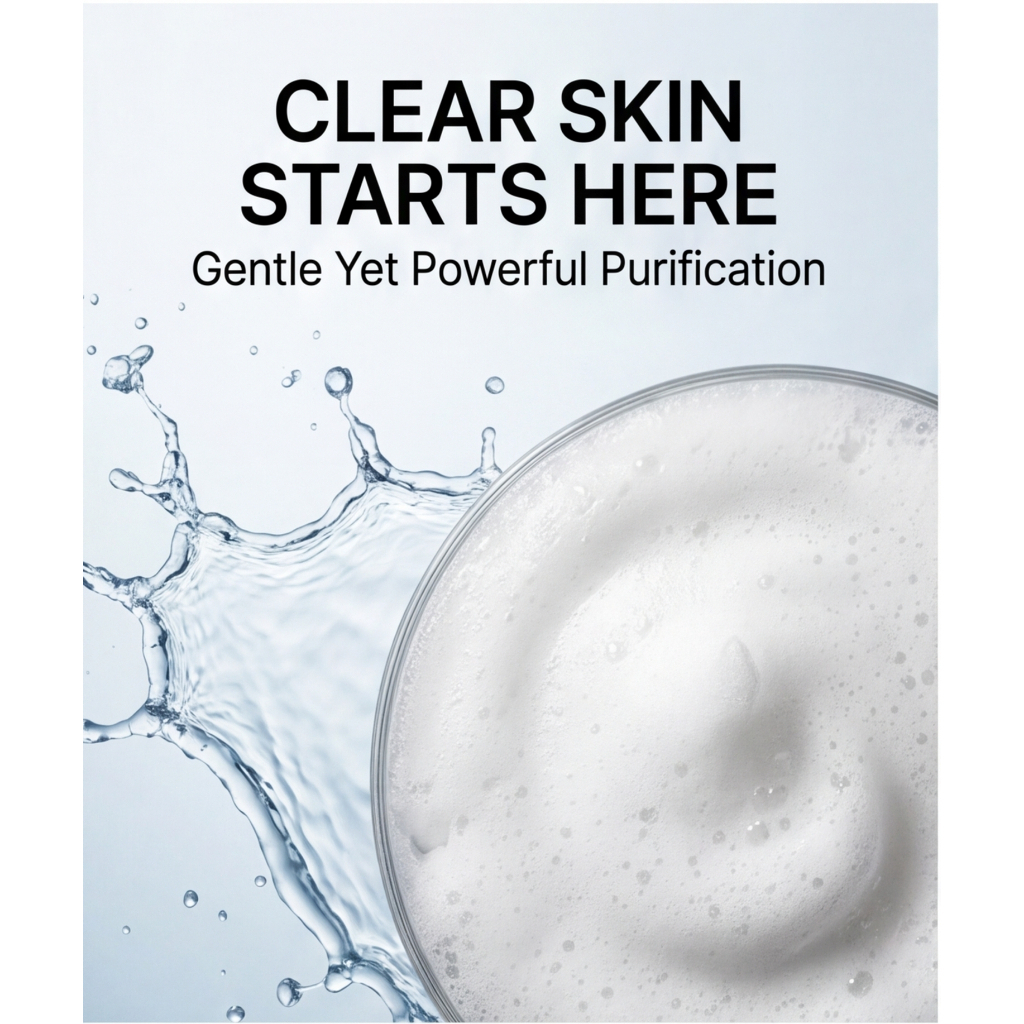 Dr.Lam 2% Salicylic Acid Acne Control Cleansing Milk 100ml – Deep Pore Purifying Face Cleanser for Oil Control, Breakout Care & Clear Skin - View 2 of 3
