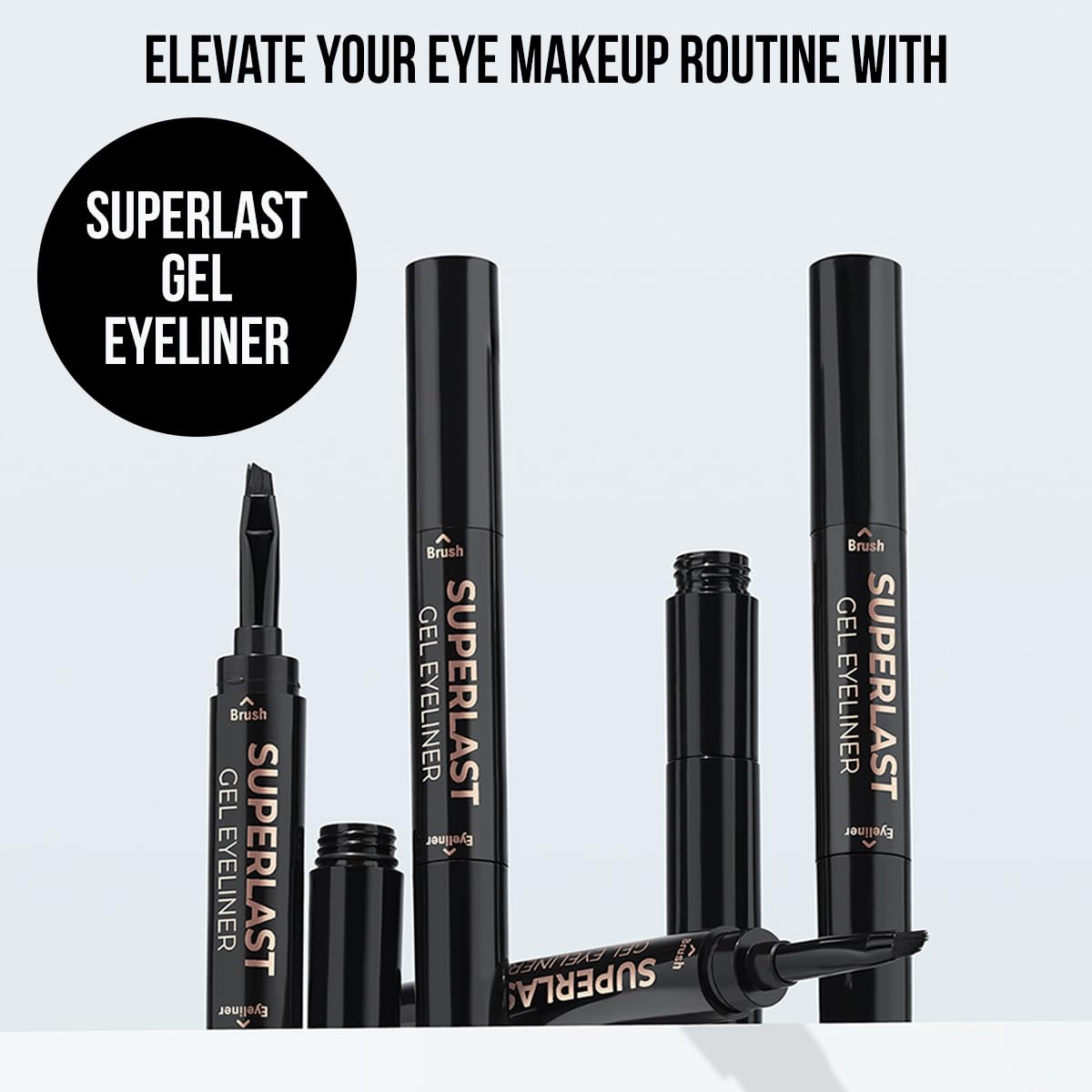 Insight Cosmetics Superlast Gel Eyeliner| Intense Matte Finish | Quick Drying |Smooth Application | Waterproof | Smudgeproof (GEL-07) - View 2 of 7