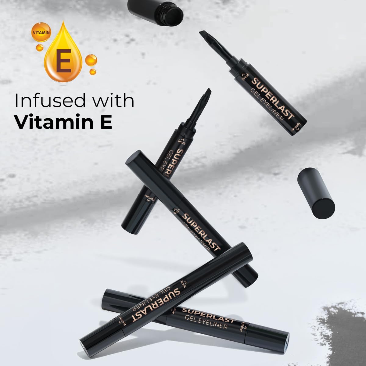 Insight Cosmetics Superlast Gel Eyeliner| Intense Matte Finish | Quick Drying |Smooth Application | Waterproof | Smudgeproof (GEL-07) - View 5 of 7