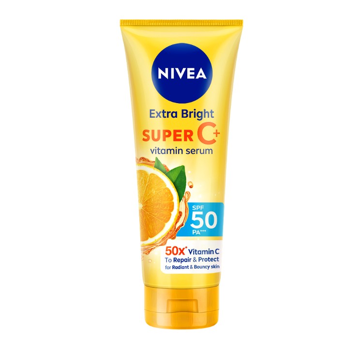 NIVEA Body Lotion Vitamins Trio 320ml  SUPER C+ (FROM MALAYSIA) - View 2 of 2