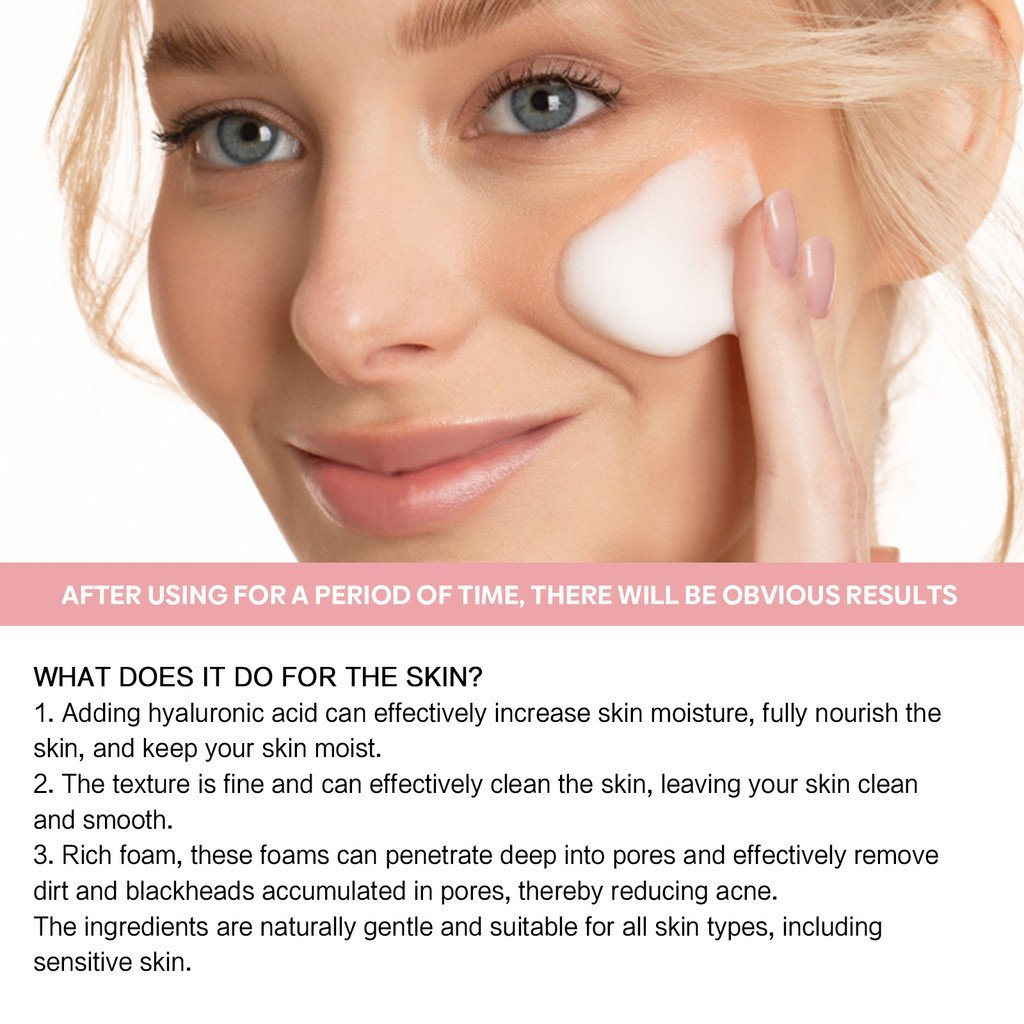 Jaysuing 5-in-1 Cleansing Mousse – Deep Pore Cleanser for Acne Control, Blackhead Removal, Oil Balance & Acne Mark Care Facial Foam - View 3 of 3