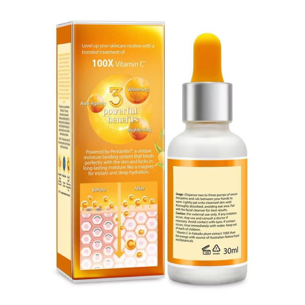 ALIA Vitamin C Radiant Facial Serum 30ml – Brightening & Glow Enhancing Essence for Dark Spot Care, Hydration and Smooth Radiant Skin - View 2 of 3