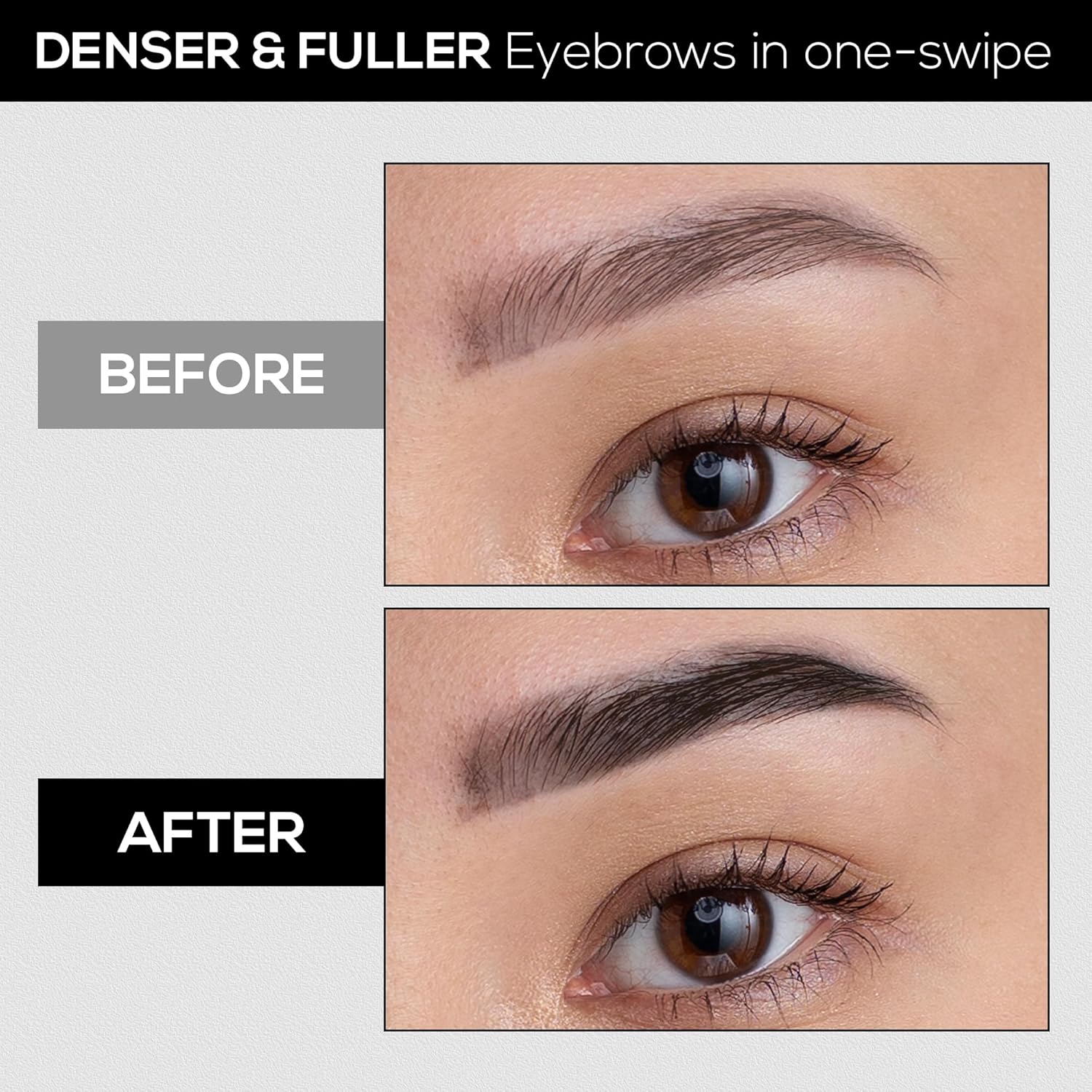 RENEE Browfill Eyebrow Pen - Black | Waterproof & Smudge-Proof | One Swipe Application | Micro Precision | Natural & Long-Lasting Finish | For Denser & Fuller Eyebrows | Easy to Use | Cruelty-Free - View 3 of 5