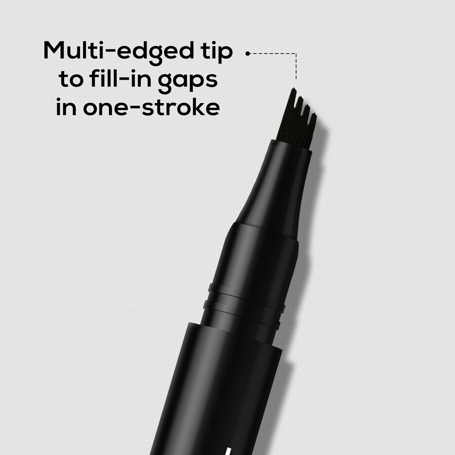 RENEE Browfill Eyebrow Pen - Black | Waterproof & Smudge-Proof | One Swipe Application | Micro Precision | Natural & Long-Lasting Finish | For Denser & Fuller Eyebrows | Easy to Use | Cruelty-Free - View 5 of 5