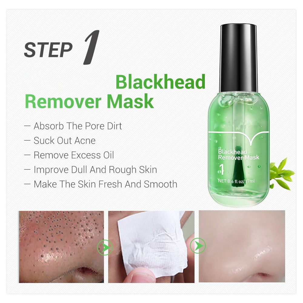LANBENA Blackhead Remover Mask 17ml – Deep Pore Cleansing Peel-Off Mask for Blackheads, Pimples & Acne Care for Clear, Smooth Skin - View 2 of 3